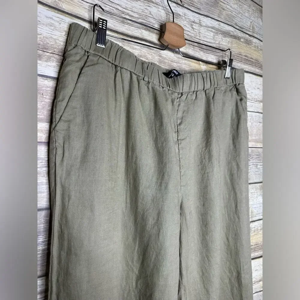 Quince 100% European Linen Pants XL Army